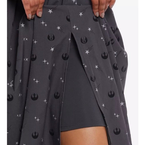 Star Wars Rebel Icons Midi Athletic Dress Her Universe Exclusive - Picture 3 of 6